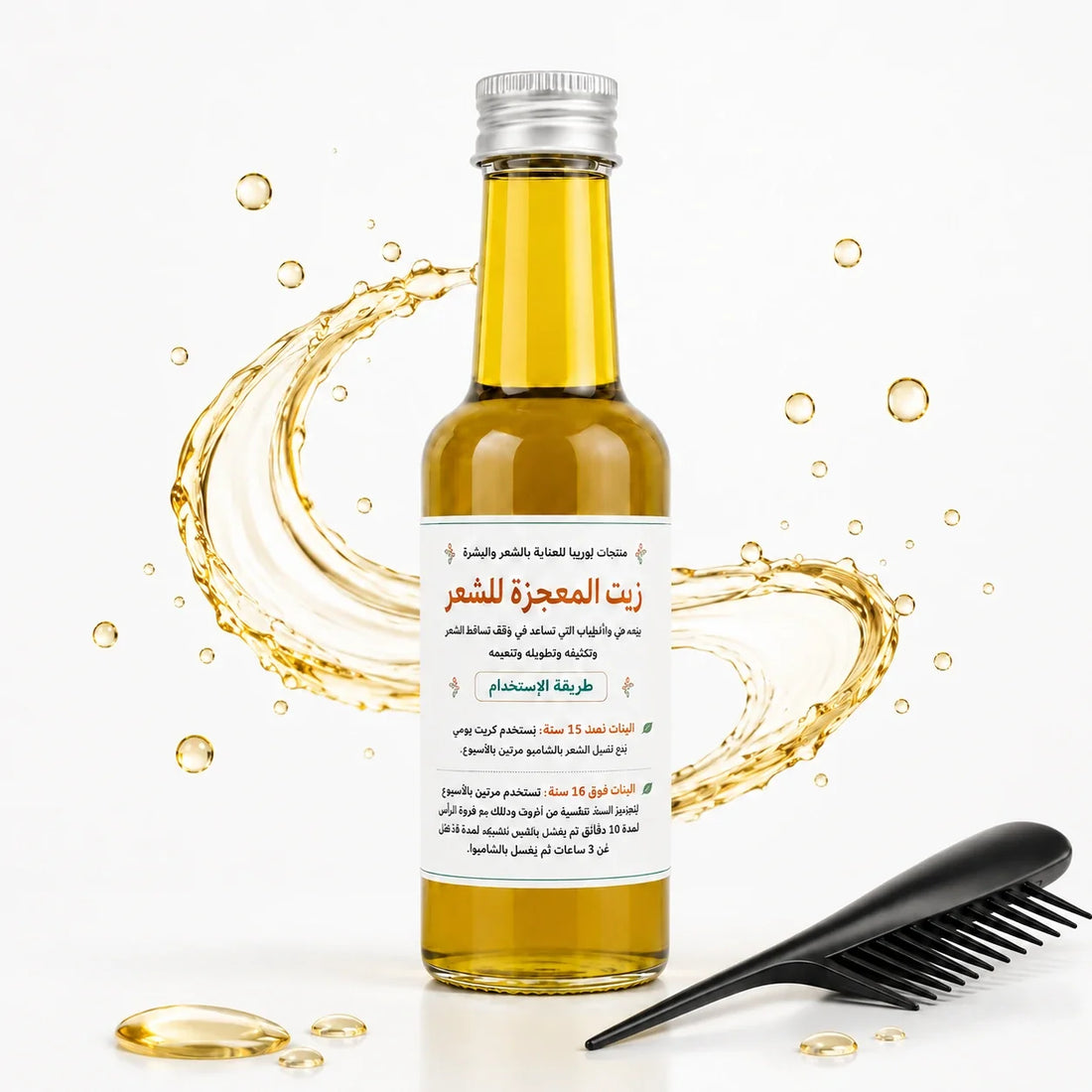زيت المعجزة للشعر